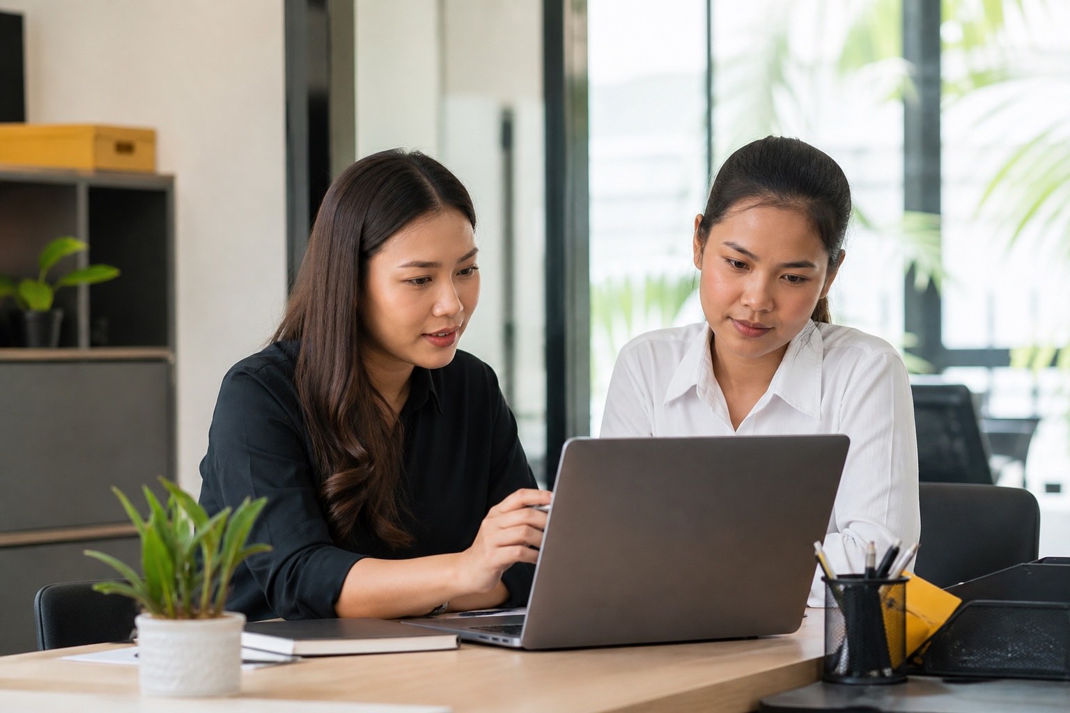 A Cambodia HR professional supporting an employee